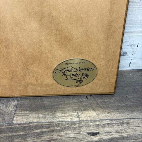 Vintage Wanta Davenport Floral Famed Painting Made in USA - Picture 5 of 5